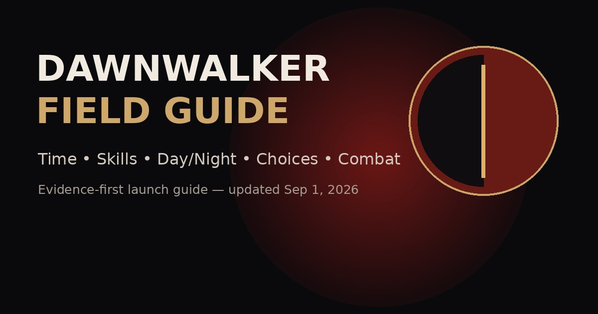 Dawnwalker Field Guide emblem